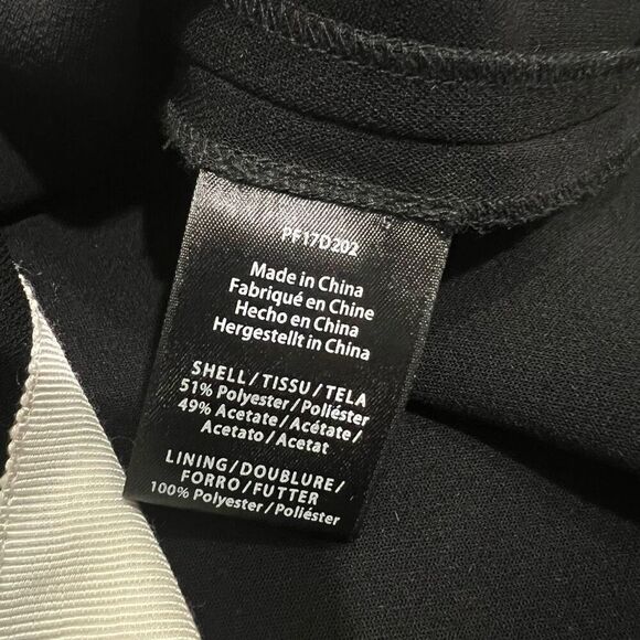 Rachel Zoe Asymmetrical Strapless Dress NWT !!! Black & White Size 6 Small - Picture 5 of 13